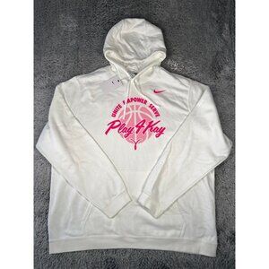 Nike Air Kay Yow PLAY4KAY Team Hoodie Unreleased Size 3XL Men White IM7753-100